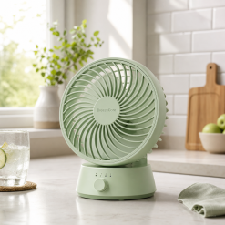 BreezeCore Portable Table Fan