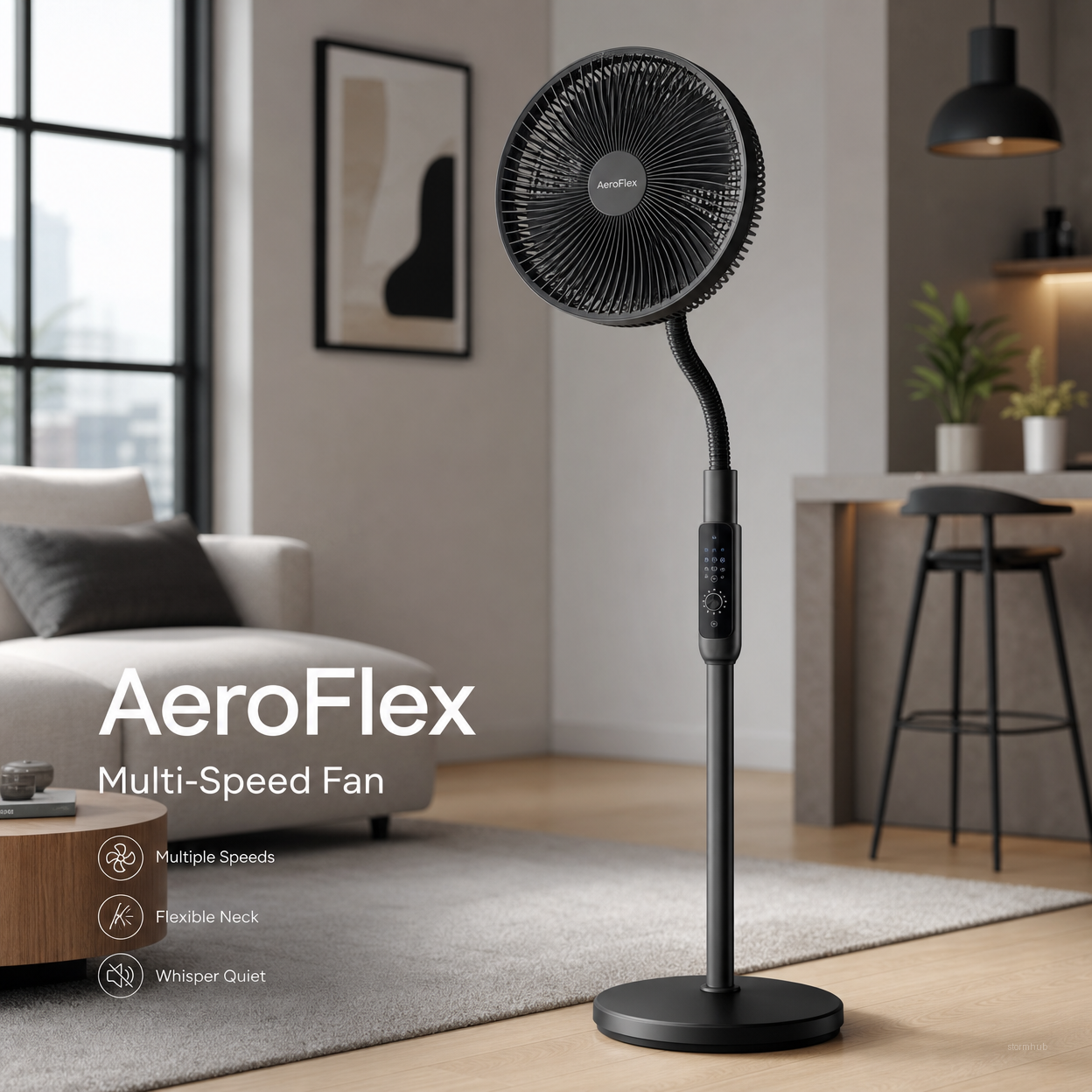 AeroFlex Multi-Speed Fan